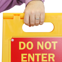 Caution Maintenance Signs - Durable & Two-Sided -11
