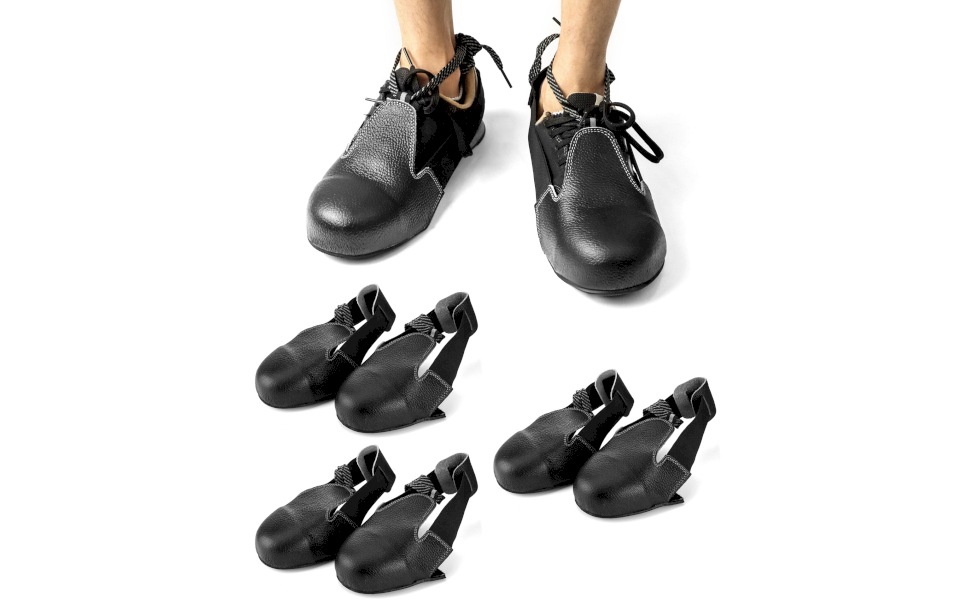 kurobee L QWORK Steel Toe Cap Safety Overshoes Workplace Anti-smash