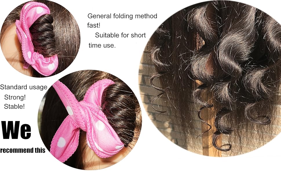 Aimin Hair Rollers Night Sleep Foam Hair Curler Rollers Flexible Soft Pillow Hair