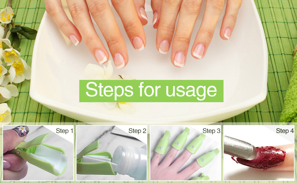 Nail Clip Use Steps