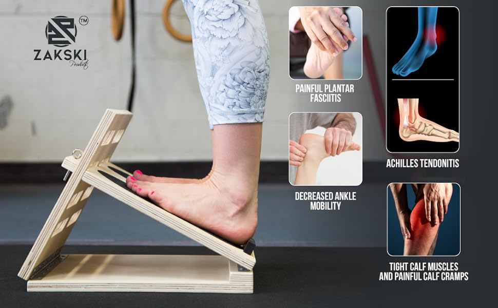 Slant Board MultiLevel Slanted Calf Stretcher