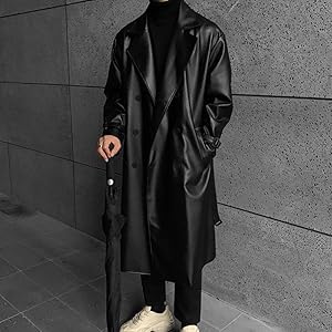 courreges レザートレンチコート シルバーボタン ブラック/TW140 オーバーサイズトレンチコート | ファッション通販サイト NUGU