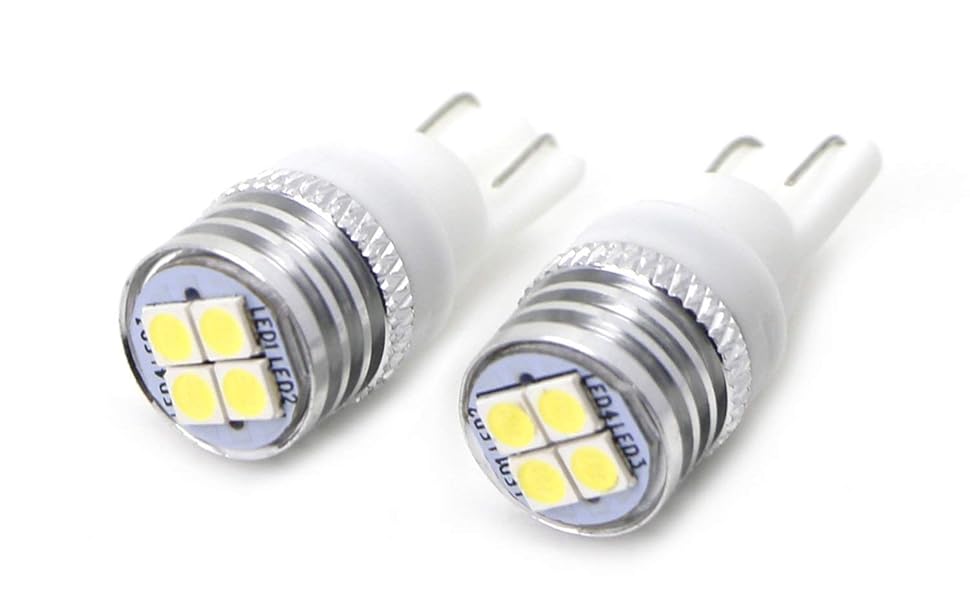 Xenon White 4-SMD High Power LED Side Mirror Replacement Bulbs For 2007-2014 Toyota FJ Cruiser