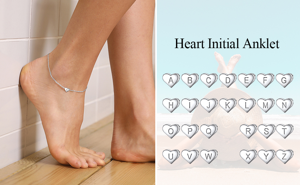 chain anklet sterling silver