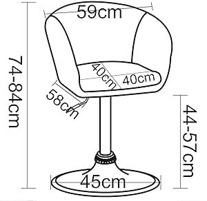 WOLTU 1 Pcs Bar Stools Chairs Breakfast Dining Stools Chairs For Kitchen With Back Brown 18 bar stools