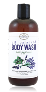sweet peppermint body wash