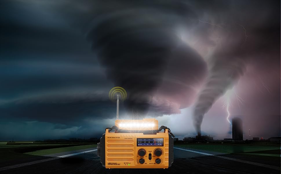 Tragbares Notfallradio