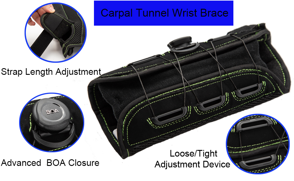BOA Carpal Tunnel Wrist Brace
