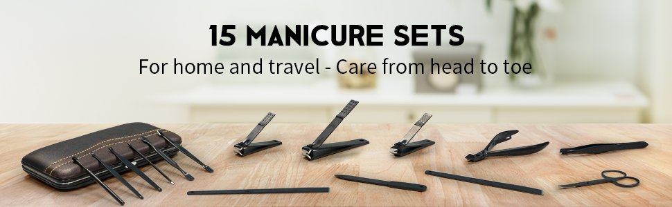 Professional Manicure Pedicure Set