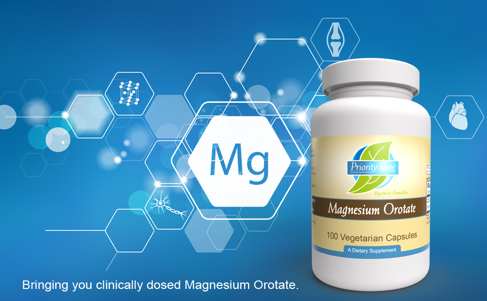 Bringing you clinically dosed Magnesium Orotate.