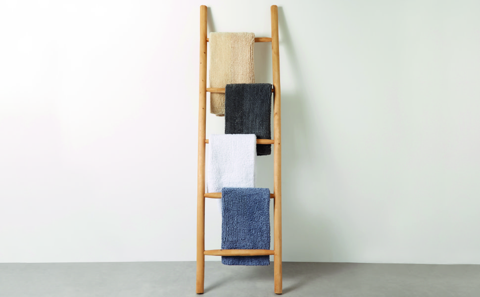 Panda Bamboo Bath Rug 50 x 80 cm (Pure White) Amazon.co.uk Home