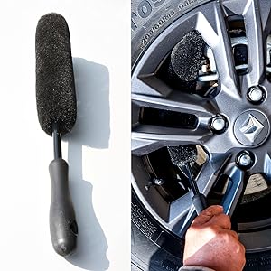 wheel brushes for cleaning wheels,car rims,tire brush,microfiber wheel brush,car duster