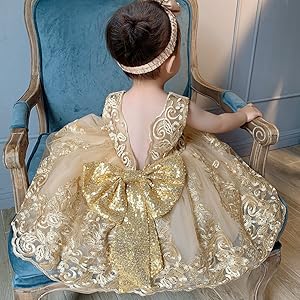 Robe en Dentelle Brodée Magnifique