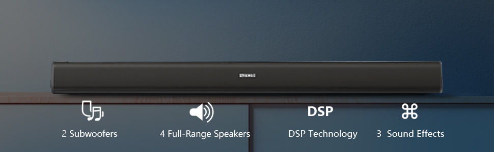 SAKOBS スピーカー Amazon.co.jp: サウンドバー TV スピーカー 30W Bluetooth5.0