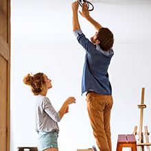 DREAMADE Sgabello Scaletta In Legno Sedia Scala Richiudibile A 3 Gradini Per Casa Negozio (Marrone Scuro) 14 6