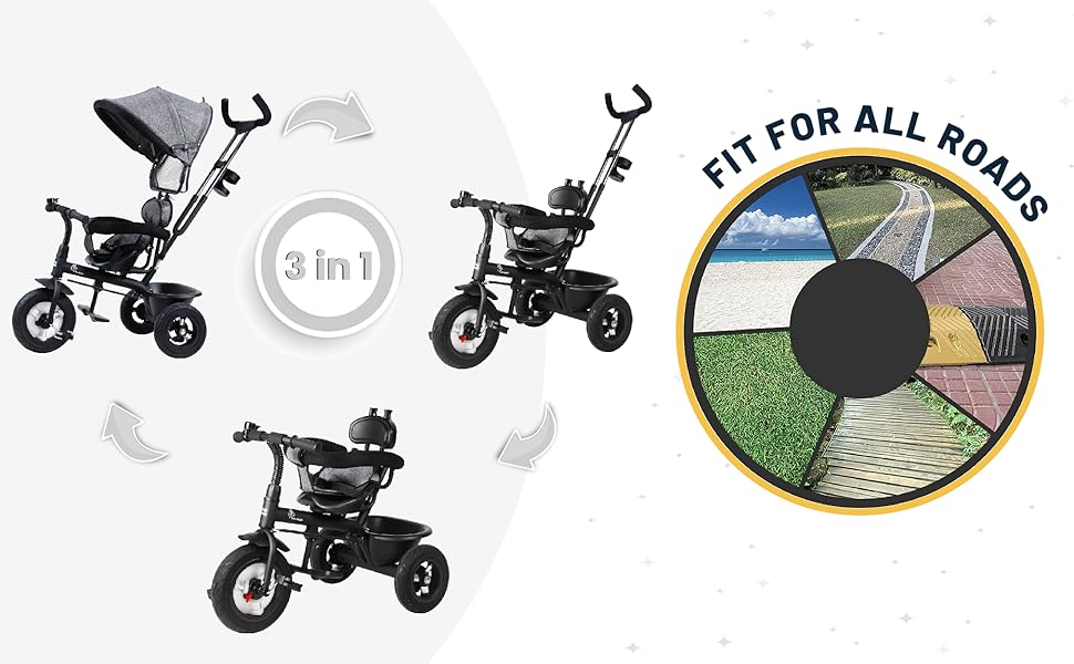 r for rabbit tricycle amazon