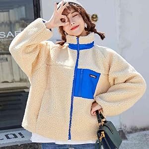 Oversized Boa Jacket