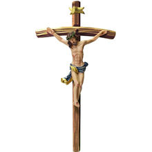 Legno di noce verniciato.