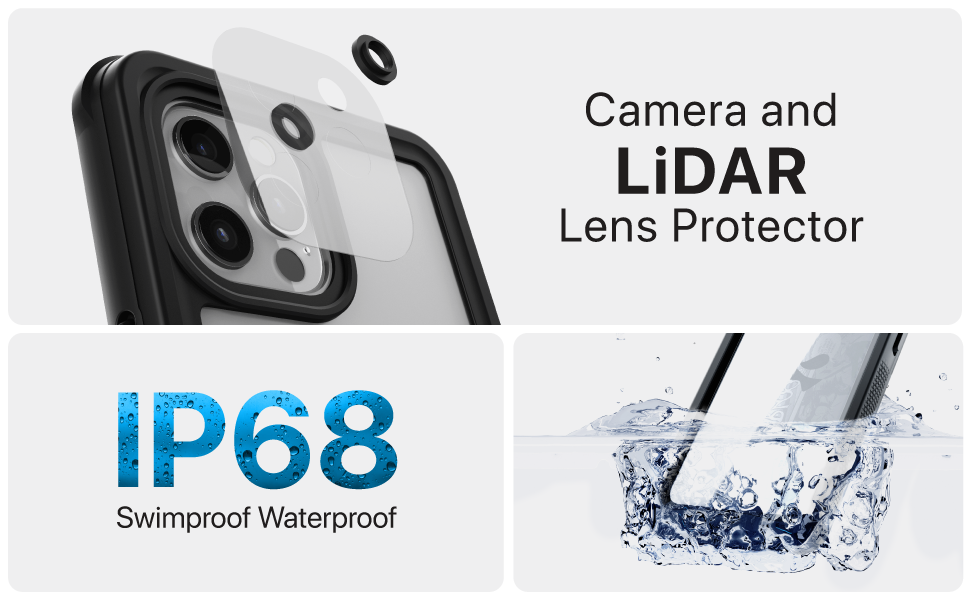 Ghostek Nautical Waterproof Designed for iPhone 12 Pro Max