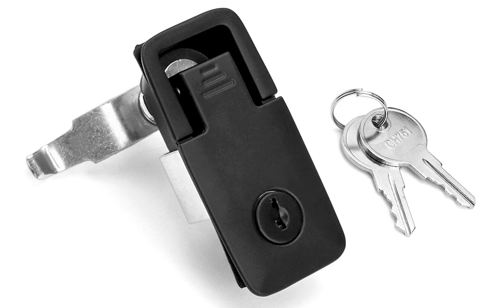 QWORK Compression Latch Flush Sealed Lever Latch Trigger, 4