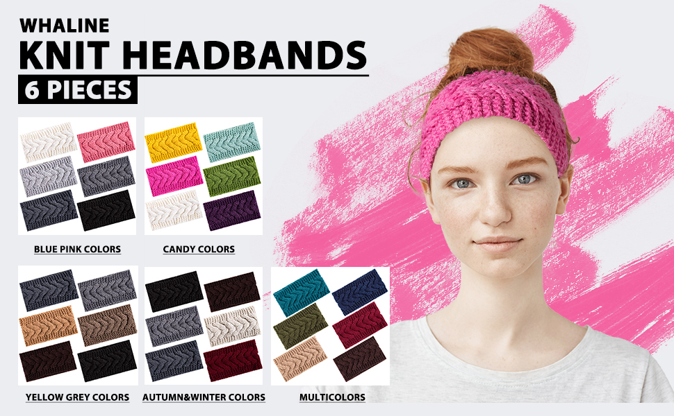 Twist Knitted Headbands 
