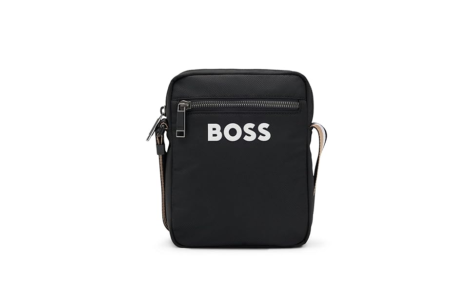 Amazon | [BOSS] [ボス] コントラストロゴ クロスボディバッグ