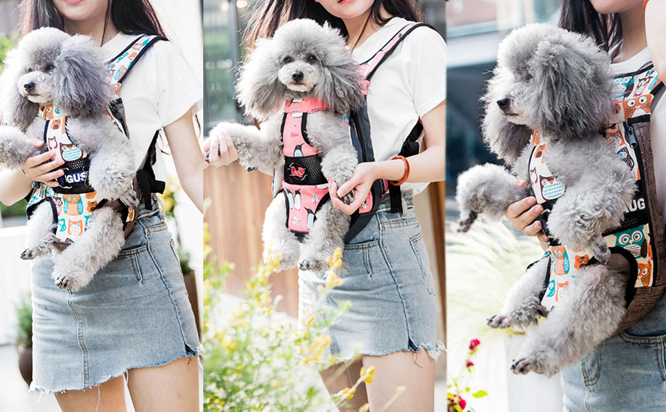 Dog Carrier Backpack Legs Out FrontFacing Pet Carrier
