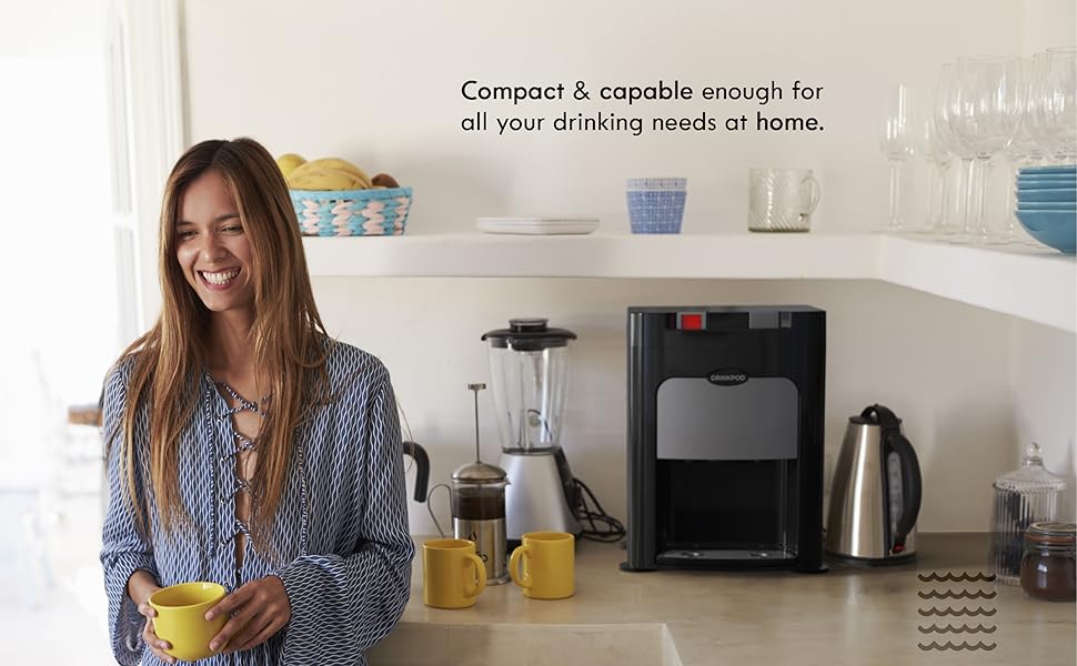 Drinkpod Elite 5 Series Bottleless Hot and Cold Water Cooler Dispenser