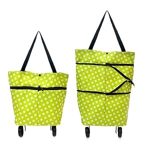 LIGHTWEIGHT SHOPPING TROLLEY 7 Shopping Bag For Grocery
