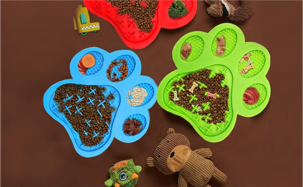 Mycicy Dog Lick Pad, Dog Washing Distraction Device, Slow