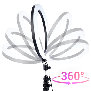360° Rotation Ring Light
