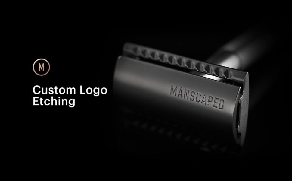 MANSCAPED™ The Plow™ 2.0 Premium Single Blade DoubleEdged Safety Razor