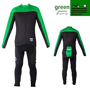 Amazon | [ゴリックス] サイクルジャージ上下セット 長袖 秋冬