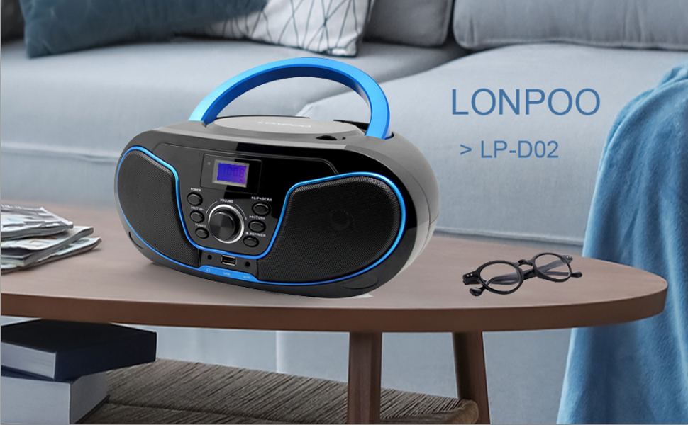 プレーヤー JP Amazon.co.jp: LONPOO ステレオ CDプレーヤー bluetooth対応 FM
