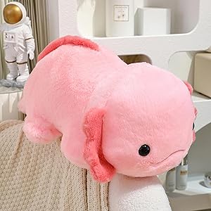 ウーパールーパーぬいぐるみ　クライン AOクラインぬいぐるみウーパールーパー（柔らかカール） - 中部