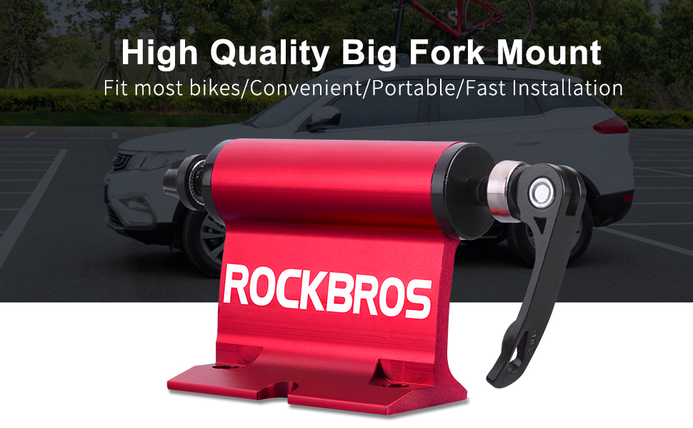 ROCKBROS Bike Fork Mount Bicycle Truck Bed Bike Fork