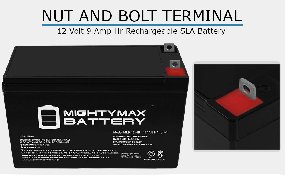 12V 9AH SLA Battery Replacement for Generac GP7500E