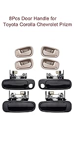 Toyota Corolla Chevrolet Prizm door handle