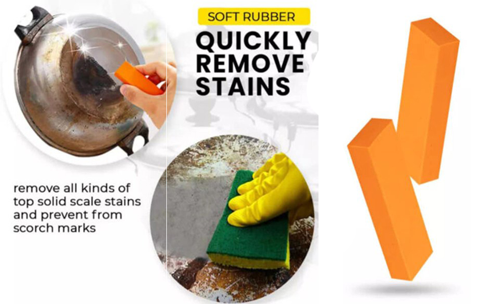 Stainless Steel Magic Eraser,Decontamination Artifact Eraser Sponge