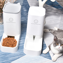 automatic cat feeder and waterer