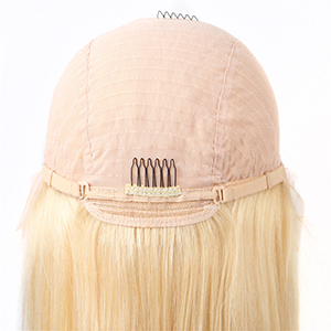 blonde lace front wig human hair