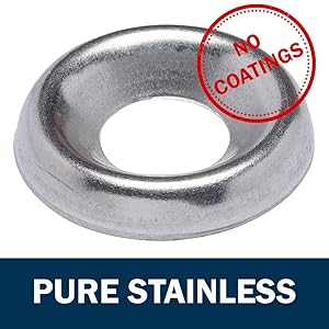 Stainless Steel Finish Washers