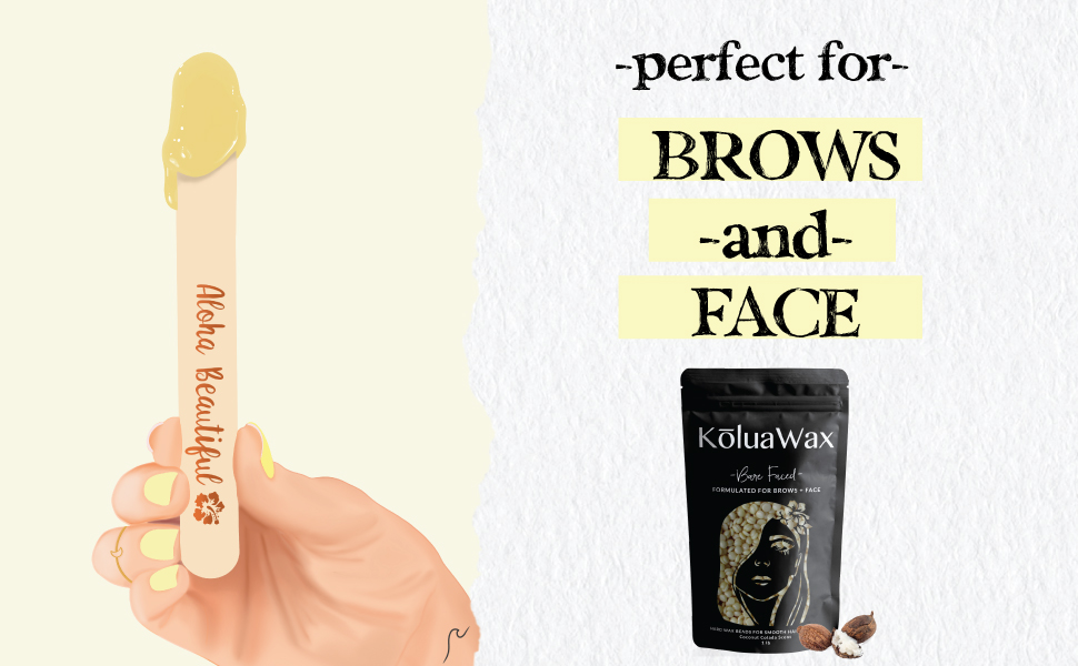 koluawax best loved wax warmer kit with refill wax beans