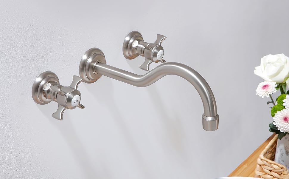 brushed nickel finish non-corrosion, non-rust, anti-scratch