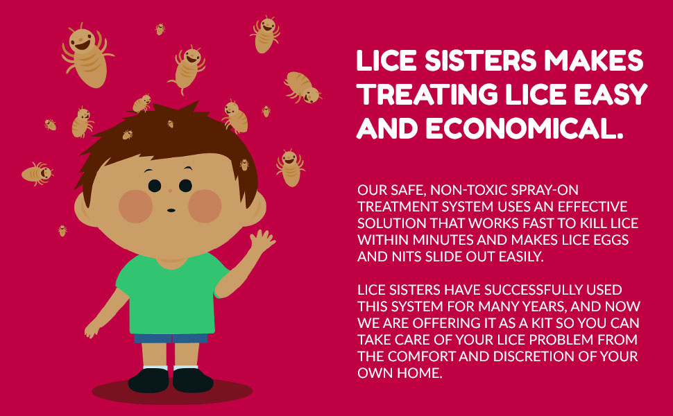 Lice Sisters Repel Lice Prevention Leavein Spray Proactive Treatment and