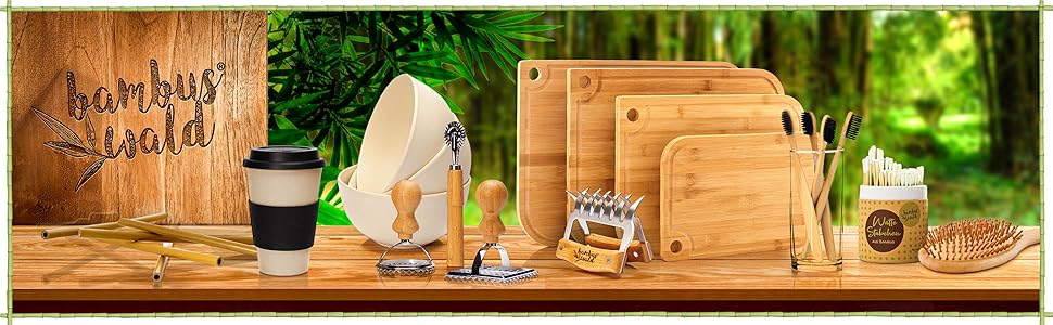 bambuswald© toallero Grande Hecho de 100% bambú - toallero ...