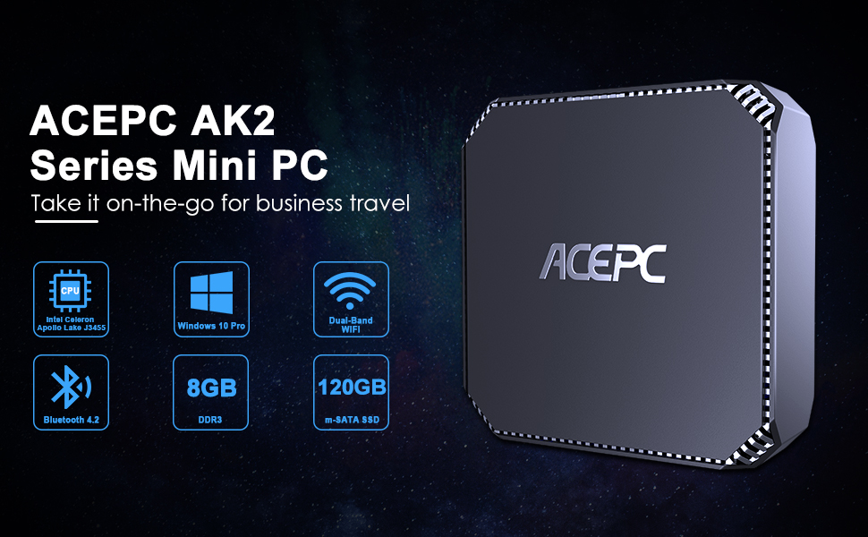 AK2 8GB Mini PC