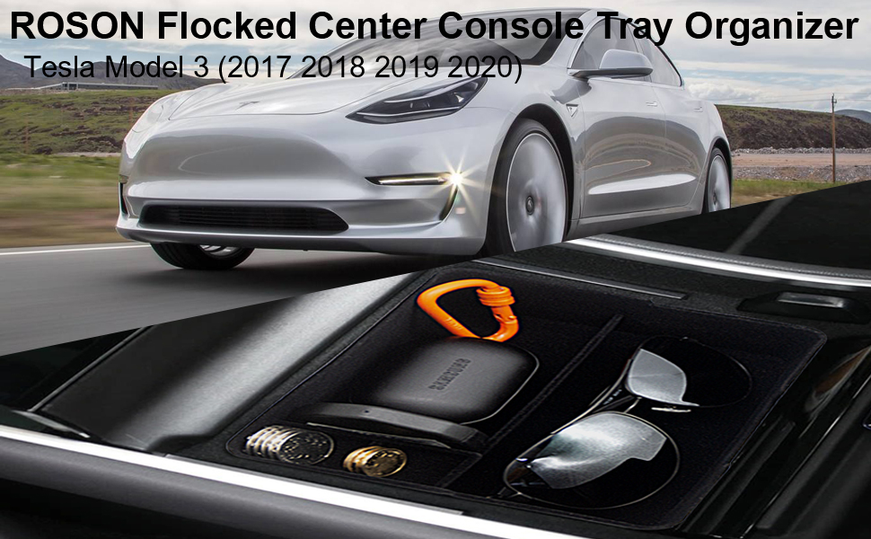 esla Model 3 Center Console Organizer Tray Accessoies