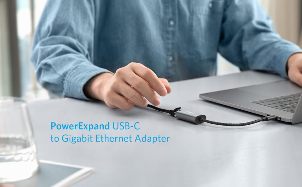 Anker USB C to Adapter, PowerExpand USB C to Gigabit