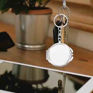 Amazon.co.jp: [NULYLU] 4個 金属製の化粧鏡 ミニミラー